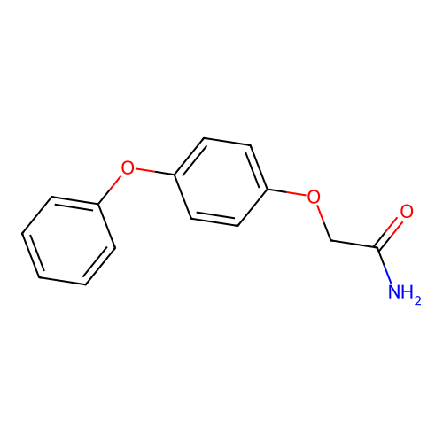2-(4-Phenoxyphenoxy)acetamide structure