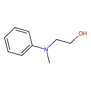 2-(N-Methylanilino)ethanol structure