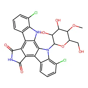 蝴蝶霉素 structure