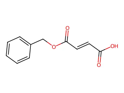 4-氧代-4-苄氧基丁-2-烯酸 structure