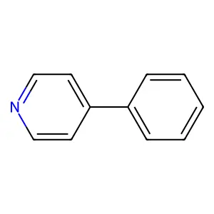 4-Phenylpyridine structure