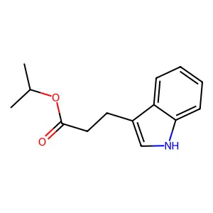Propan-2-yl 3-(1h-indol-3-yl)propanoate structure