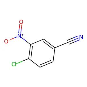 Benzonitrile, 4-chloro-3-nitro- structure