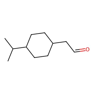 4-(1-甲基乙基)环己烷乙醛 structure
