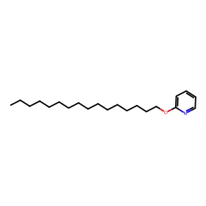 2-(Hexadecyloxy)pyridine structure
