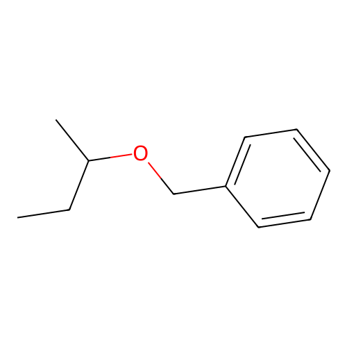 [(Butan-2-yloxy)methyl]benzene structure