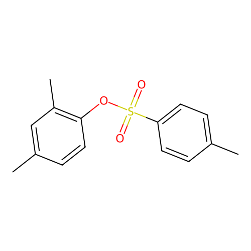 2,4-Dimethylphenyl 4-methylbenzenesulfonate structure
