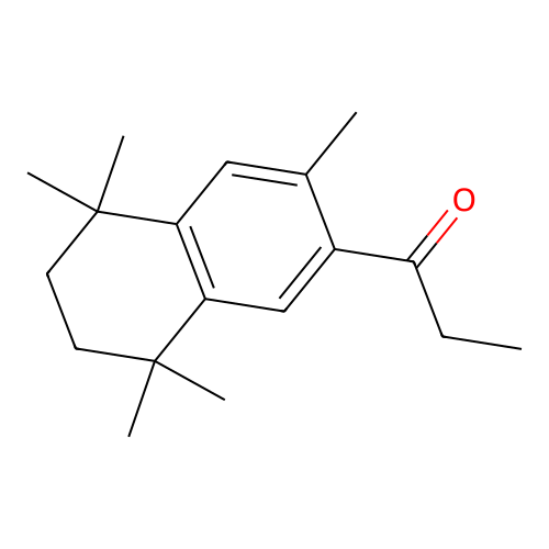 1-(3,5,5,8,8-Pentamethyl-6,7-dihydronaphthalen-2-yl)propan-1-one structure