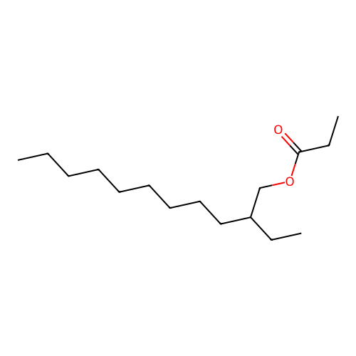 2-Ethylundecyl propionate structure