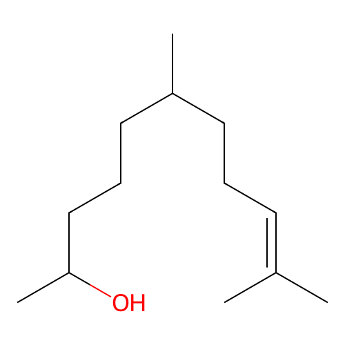 6,10-Dimethylundec-9-en-2-ol structure