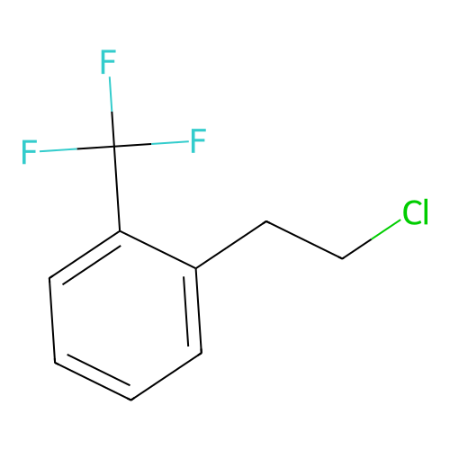 1-(2-Chloroethyl)-2-(trifluoromethyl)benzene structure