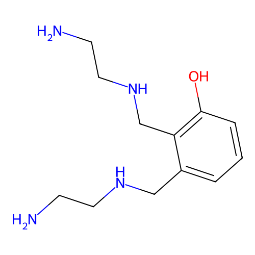 Bis(((2-aminoethyl)amino)methyl)phenol structure