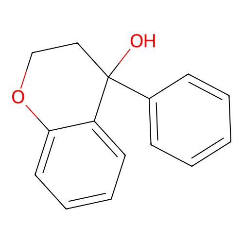 4-Phenylchroman-4-ol structure