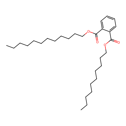 1,2-Benzenedicarboxylic acid, 1-decyl 2-dodecyl ester structure