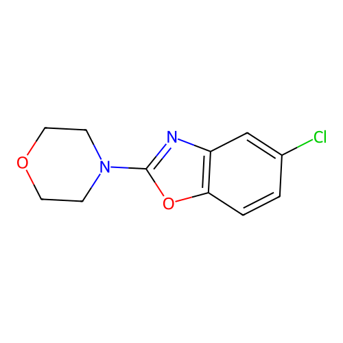 5-Chloro-2-morpholinobenzo[d]oxazole structure