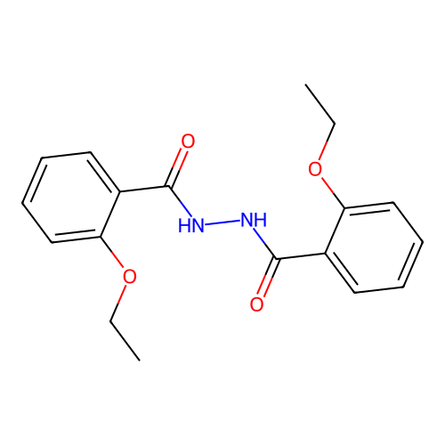 2-ethoxy-N'-(2-ethoxybenzoyl)benzohydrazide structure