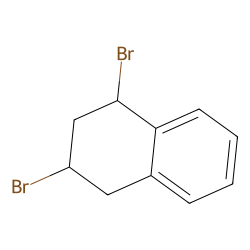 1,3-Dibromo-1,2,3,4-tetrahydronaphthalene structure