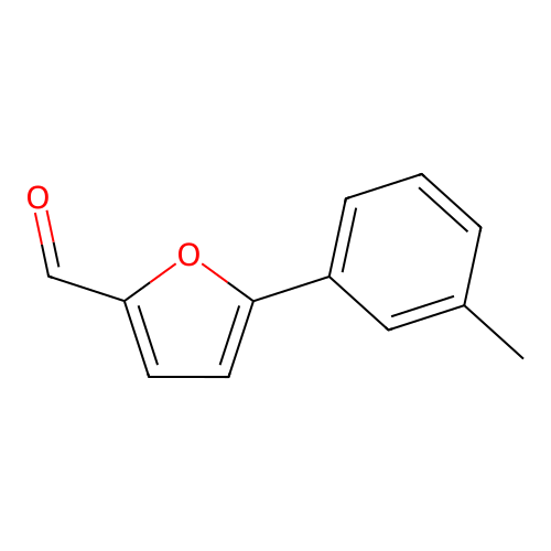 5-m-Tolyl-furan-2-carbaldehyde structure