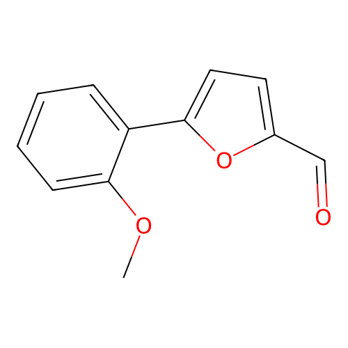 5-(2-Methoxyphenyl)-2-furancarboxaldehyde structure