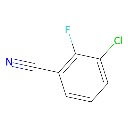 3-Chloro-2-fluorobenzonitrile structure
