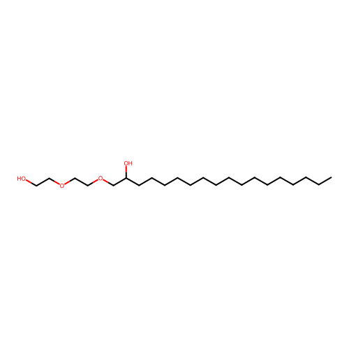 1-[2-(2-Hydroxyethoxy)ethoxy]octadecan-2-ol structure