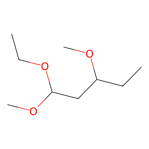 1-Ethoxy-1,3-dimethoxypentane structure