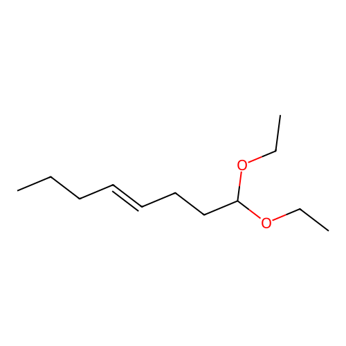 1,1-Diethoxyoct-4-ene structure