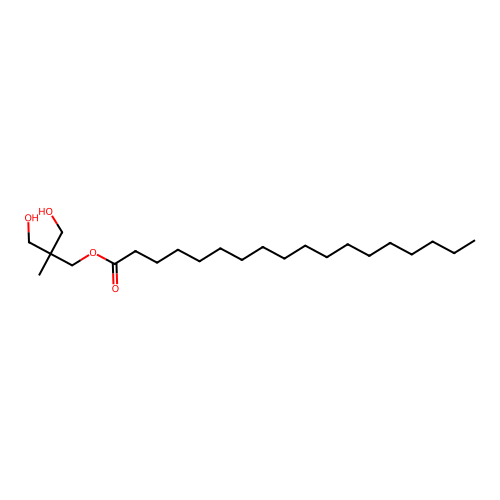 3-Hydroxy-2-(hydroxymethyl)-2-methylpropyl stearate structure