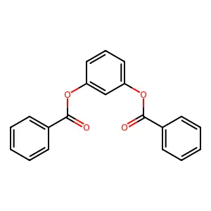 1,3-Bis(benzoyloxy)benzene structure