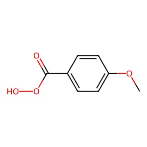 4-甲氧基过氧苯甲酸 structure