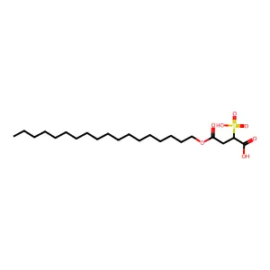 4-(十八烷氧基)-4-氧代-2-磺基丁酸 structure