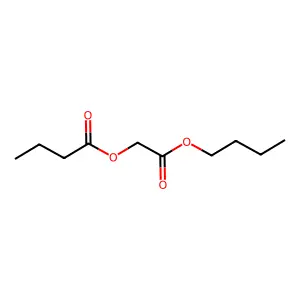 丁酸2-丁氧基-2-氧乙基酯 structure