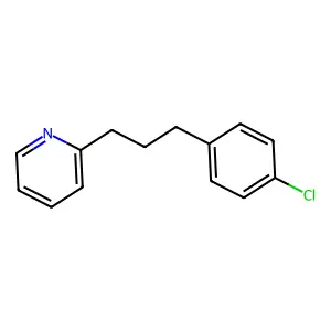 2-(3-(4-Chlorophenyl)propyl)pyridine structure