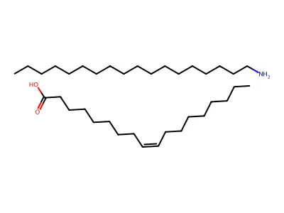 十八烷-1-胺;十八碳-9-烯酸 structure