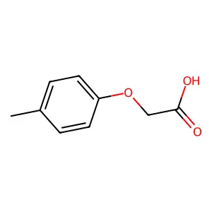 p-Methylphenoxyacetic acid structure