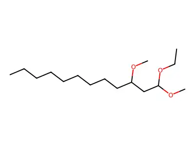 1-Ethoxy-1,3-dimethoxydodecane structure