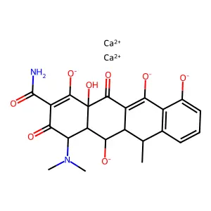 Vibramycin structure