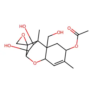 8-Acetyltoxin T 2-tetraol structure