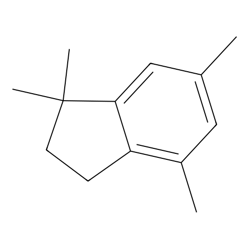1,1,4,6-Tetramethylindan structure