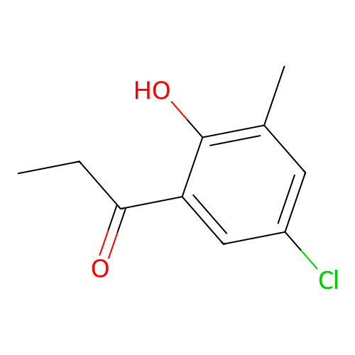 1-(5-Chloro-2-hydroxy-3-methylphenyl)propan-1-one structure