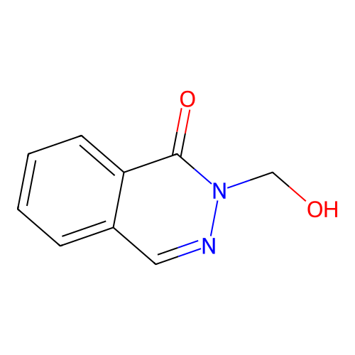 2-(Hydroxymethyl)phthalazin-1-one structure