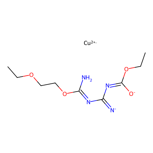C9-H16-Cu-N4-O4 structure