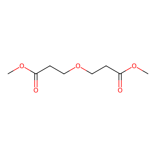 Dimethyl 3,3'-oxydipropanoate structure