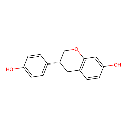 (+)-Equol structure
