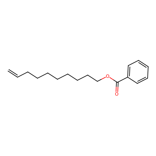 9-Decenyl benzoate structure