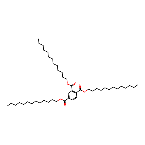 Tri(tridecyl) benzene-1,2,4-tricarboxylate structure