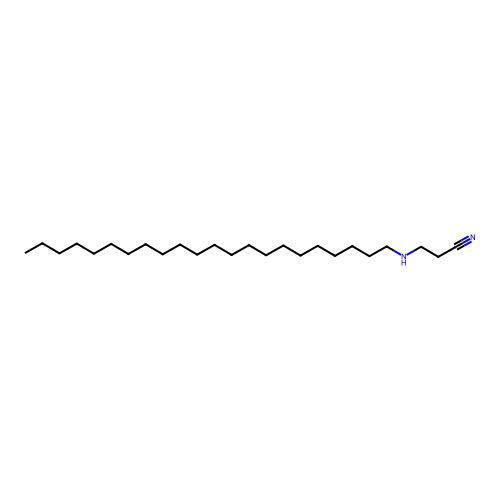 3-(Docosylamino)propiononitrile structure