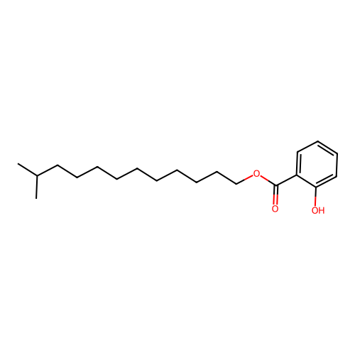 Isotridecyl Salicylate structure