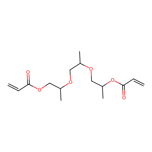 Tripropylene glycol diacrylate structure