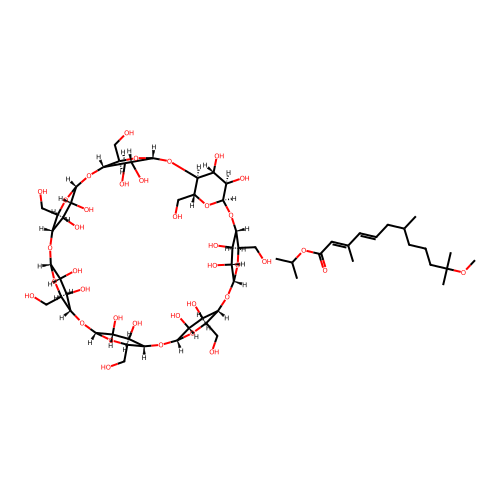 beta-Cyclodextrin, compd. with methoprene structure